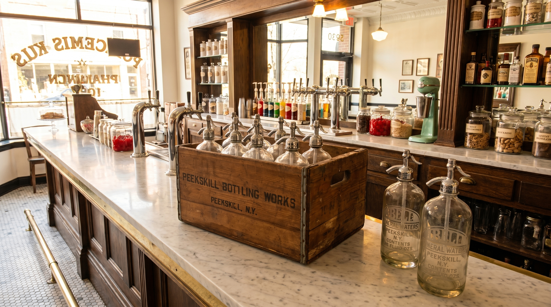 Peekskill Bottling Works — the original Cloud Cap