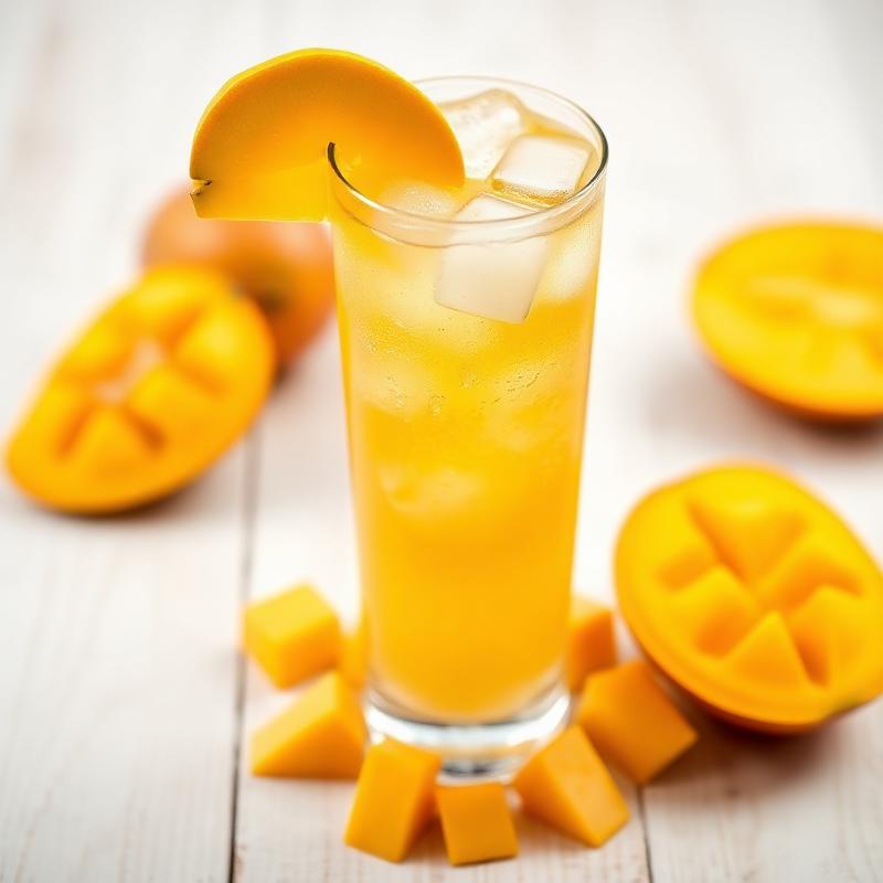 Mango Passion Fruit Italian Soda