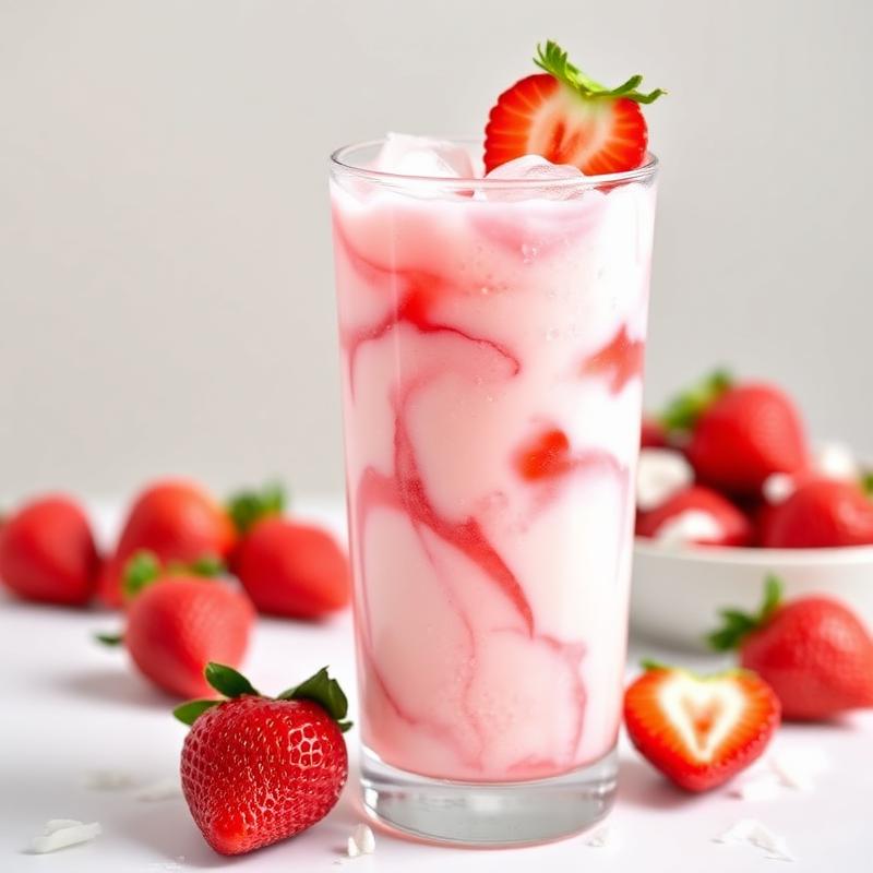 Strawberry Coconut Refresher